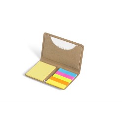 Caption Business Card Holder & Sticky Flags