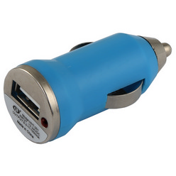 Car lighter USB charger Sky Blue