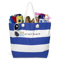 Beach Bag, 12oz canvas, cotton cord handle