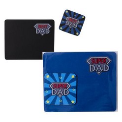 Computor Mousepad+Coaster Hero Dad