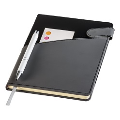 Diagonal design A5 notebook