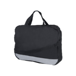 With Main Zip Compartment, Inner Document Pouch, Carry Handle and Shoulder Strap