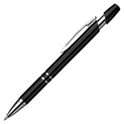 Dual ring metallic ballpoing pen