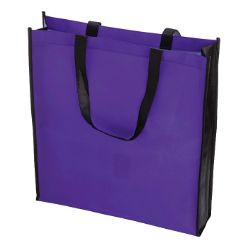 Duotone non woven shopper