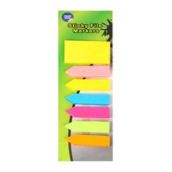 Note-Pad Self-Stick File Markers