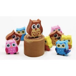 Owl Erasers