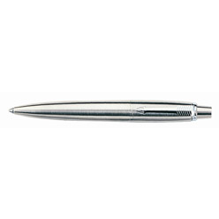 Parker Jotter Stainless Steel ballpen Med Nib-Blk Ink