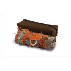 Pashmina in toiletry bag