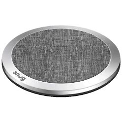 Snug fast wireless desktop plate charger