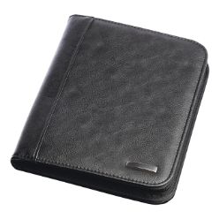 Soft PU a5 Zippered folder