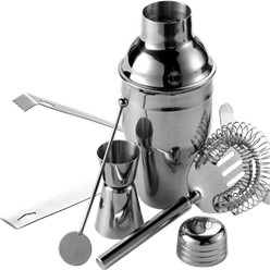 Stainless steel cocktail set