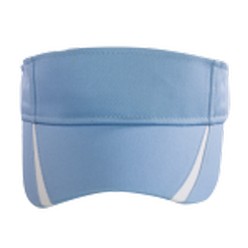 Sun visor with v-strip