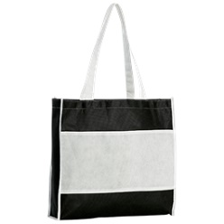 Two tone shopper bag